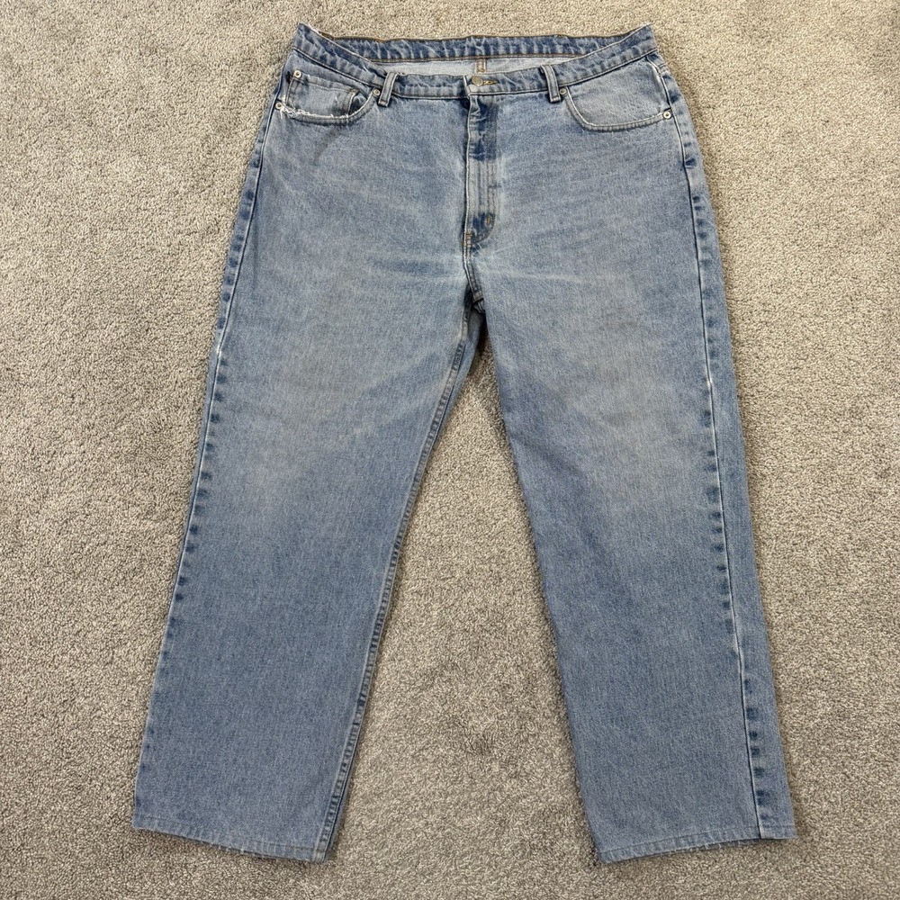 Ralph Lauren Polo‎ Classic Fit Blue Denim Jeans 40x30 Straight Leg Vintage Style